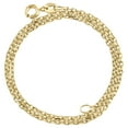 thumbnail image 1 of 10K Yellow Gold 1.20mm Oval Link Cable Chain Fancy Italian Necklace 20 Inch, 1 of 7