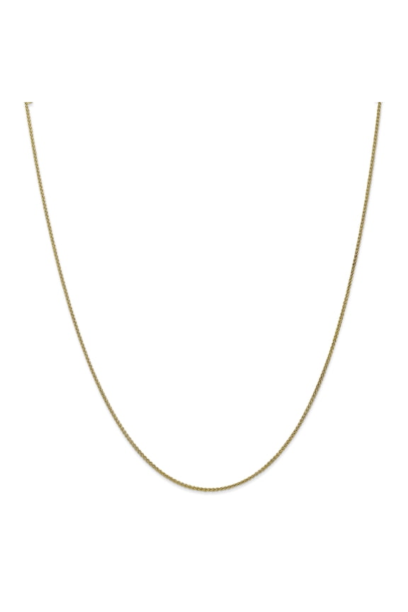 10K Yellow Gold 1.25mm Spiga Chain 16 Inch