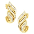 thumbnail image 1 of 10K Yellow Gold 1/2ct TW Diamond Spiral Drop and Dangle Earrings (J-K, I1-I2), 1 of 7