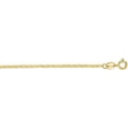 thumbnail image 1 of 10K Yellow Gold 1.2mm Mariner Chain with Spring Ring, 1 of 4