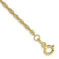 thumbnail image 1 of 10K Yellow Gold 1.4 mm Singapore Chain 7 in. Bracelet, 1 of 1