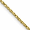 thumbnail image 1 of 10K Yellow Gold 1.5mm Parisian Wheat Chain (30 X 1.5) Made In United States 10pen266-30, 1 of 5