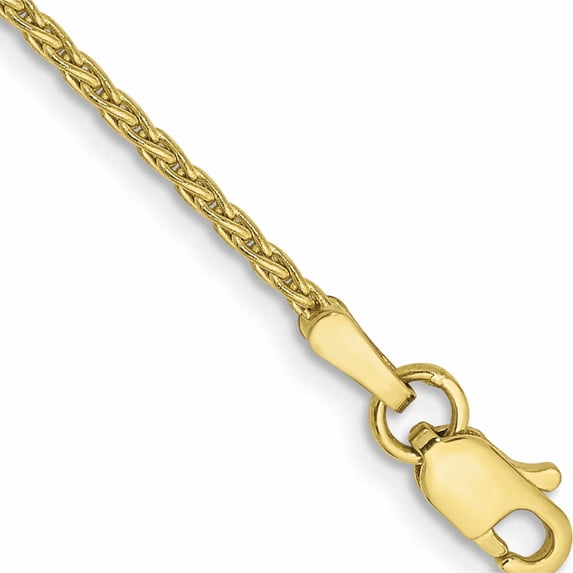 10K Yellow Gold 1.5mm Parisian Wheat Chain (8 X 1.5) Made In United States 10pen266-8