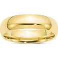 thumbnail image 1 of 10K Yellow Gold 10Ky 6mm Standard Comfort Fit Band Size 10.5 Made In United States 1cf060-10.5, 1 of 5