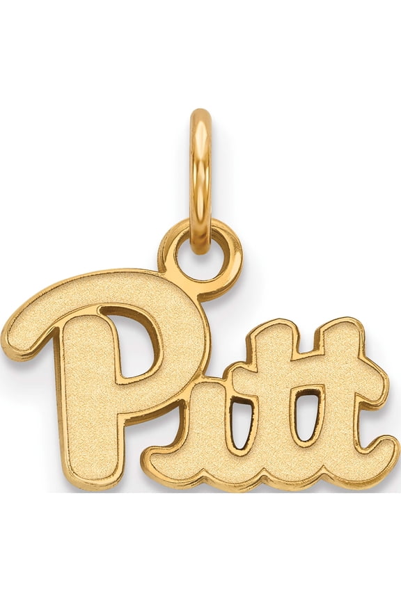 10K Gold LogoArt University of Pittsburgh Extra Small Pendant