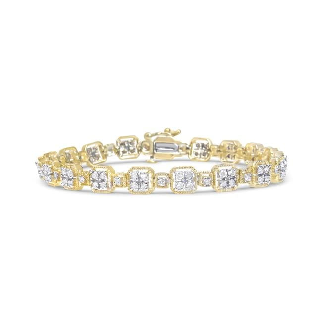 速くおよび自由な 10K-Yellow-Gold-2-0-CTTW- 健康アクセサリー
