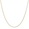 thumbnail image 1 of 10K Yellow Gold 2.0MM Round Rolo Link Chain Necklace, 1 of 8