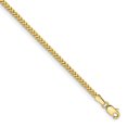 thumbnail image 1 of 10K Yellow Gold 2.0mm Franco Chain Bracelet 7 Inch, 1 of 5