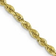 thumbnail image 1 of 10K Yellow Gold 2.25mm D/C Quadruple Rope Chain (16 X 2.25) Made In Peru 10qt018-16, 1 of 5