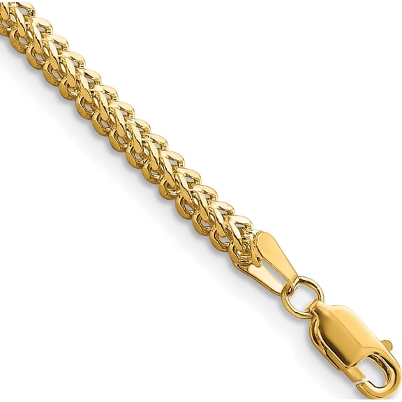 Jewelry by Sweet Pea 10K Yellow Gold 2.3mm Franco Chain