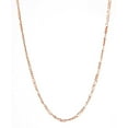 thumbnail image 1 of 10K Yellow Gold 2.3mm Figaro 3+1 Link Chain Necklace -Multiple lengths And Colors-Made In Italy, 1 of 3