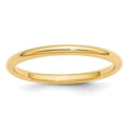 thumbnail image 1 of 10K Yellow Gold 2 mm Standard Comfort Fit Band, Size 8, 1 of 1