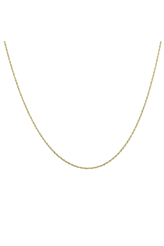 10K Yellow Gold 20" Rope Chain with Spring Ring Clasp