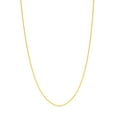 thumbnail image 1 of 10K Yellow Gold 24" 0.73mm Box Chain Necklace w/ Lobster Lock - Women, 1 of 4