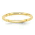 thumbnail image 1 of 10K Yellow Gold 2mm Standard Comfort Fit Band Ring Size 8.5, 1 of 7