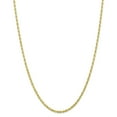 thumbnail image 1 of 10K Yellow Gold 3.0mm Diamond Cut Quadruple Rope Chain 22 Inch, 1 of 6