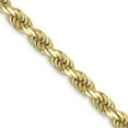 thumbnail image 1 of 10K Yellow Gold 3.5 mm Diamond-Cut 26 in. Rope Chain, 1 of 1