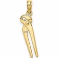 thumbnail image 1 of 10K Yellow Gold 3-D Moveable Locking Wrench Charm (19.3 X 5.5) Made In United States -Jewelry By Sweet Pea, 1 of 5
