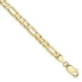 thumbnail image 1 of 10K Yellow Gold 4.5mm Light Figaro Chain, 1 of 3