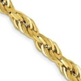 thumbnail image 1 of 10K Yellow Gold 5.4 mm Semi-Solid 16 in. Rope Chain, 1 of 1
