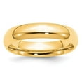 thumbnail image 1 of 10K Yellow Gold 5 mm Standard Comfort Fit Band&amp;#44; Size 6.5, 1 of 1