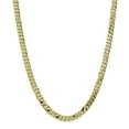 thumbnail image 1 of 10K Yellow Gold 7.25mm Flat Beveled Curb Chain 22 Inch, 1 of 6