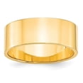 thumbnail image 1 of 10K Yellow Gold 8 mm LTW Flat Band, Size 9, 1 of 1