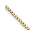 thumbnail image 1 of 10K Yellow Gold Box Chain Styles Necklace 1 mm 16 inch, 1 of 4
