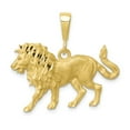 thumbnail image 1 of 10K Yellow Gold Charm Pendant Themed 20 mm 31 Lion, 1 of 4