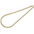 thumbnail image 1 of 10K Yellow Gold Closed Link Solid Franco Box Chain 3mm Necklace 22 Inches, 1 of 5