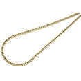 thumbnail image 1 of 10K Yellow Gold Closed Link Solid Franco Box Chain 3mm Necklace 30 Inches, 1 of 5
