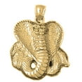 thumbnail image 1 of 10K Yellow Gold Cobra Pendant - 35 mm, 1 of 3
