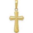 thumbnail image 1 of 10K Yellow Gold Cross Pendant (26 X 12) Made In United States 10k5046, 1 of 5