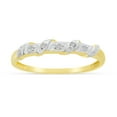 thumbnail image 1 of 10K Yellow Gold Diamond Band Ring, 1 of 7