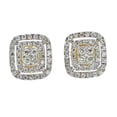 thumbnail image 1 of 10K Yellow Gold Diamond Earrings 0.54CTW Diamonds for Women and Men, 1 of 2