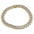 thumbnail image 1 of 10K Yellow Gold Diamond Miami Cuban Bracelet 9.5mm Links 8.50" Box Clasp 2.50 Ct, 1 of 6