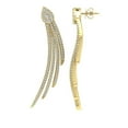 thumbnail image 1 of 10K Yellow Gold Diamond Stud Earrings (1 cttw, I-J Color, I2-I3 Clarity), 1 of 4