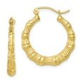 thumbnail image 1 of 10K Yellow Gold Earring Shrimp Creole Women'S 15 mm 2, 1 of 2