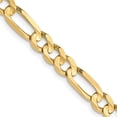 thumbnail image 1 of 10K Yellow Gold Figaro Chain Styles Necklace 4.5 mm Concave 18 inch, 1 of 5