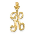 thumbnail image 1 of 10K Yellow Gold Initial K Pendant, 1 of 1