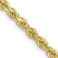 thumbnail image 1 of 10K Yellow Gold Jbsp's 2.75mm Diamond-Cut Rope Chain (24 X 2.75) Made In Peru 8004-24, 1 of 5