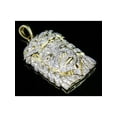 thumbnail image 1 of 10K Yellow Gold Jesus Head Diamond Pendant 1.15ct, 1 of 7