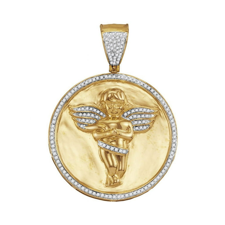 Men's hot sale medallion necklace