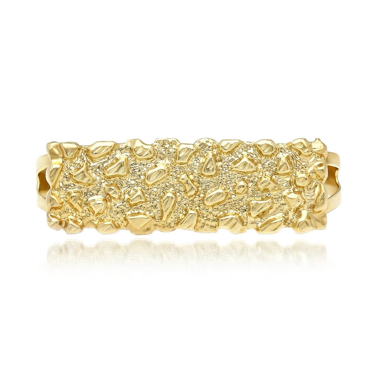 Two finger nugget online ring