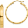 thumbnail image 1 of 10K Yellow Gold Polished Hoop Earring (Width 4) (Length 28) - Jbsp, 1 of 5
