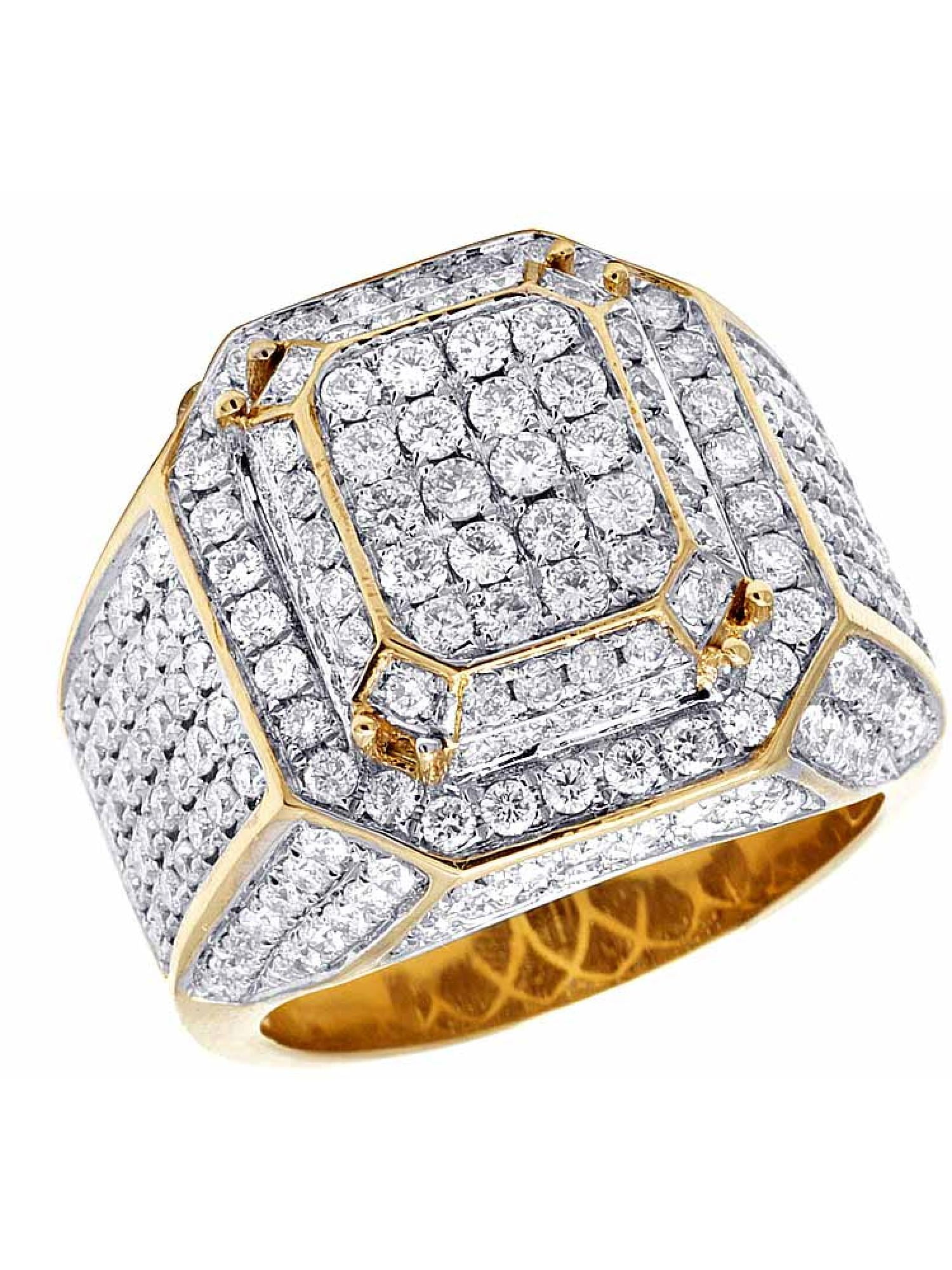 14K Yellow Gold 3-D Fort Myers (Florida) Double Flip-Flop Pendant Men\u0027s 14kt yellow gold diamond ring