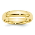 thumbnail image 1 of 10K Yellow Gold Ring Band Wedding Comfort 5mm Standard Fit Size 14, 1 of 5