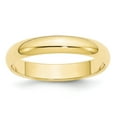 thumbnail image 1 of 10K Yellow Gold Ring Band Wedding Standard Half Round, 1 of 3