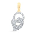 thumbnail image 1 of 10K Yellow Gold Round Diamond Heart Nicoles Dream Collection Pendant - 0.375 CTTW, 1 of 1