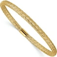 thumbnail image 1 of 10K Yellow Gold Stretch Mesh Bracelet (Width 4) (Length 7) - Jbsp, 1 of 5